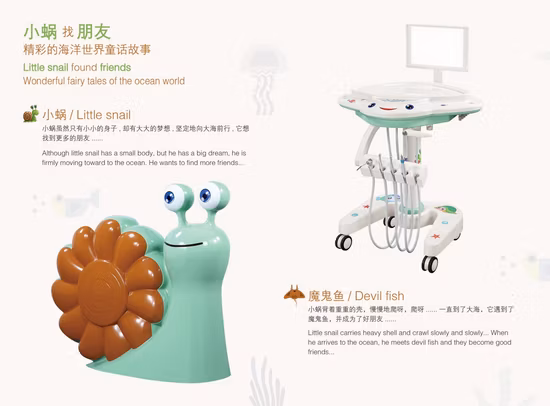 Высококачественная стоматологическая установка My-M007m-a Gunagzhou Kids Dental Chair Instrument